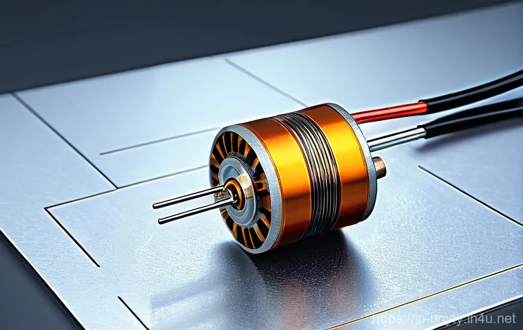 미니카 전동모터 성능 차이 - Prompt 1: The Inner Workings of a Mini 4WD Motor**